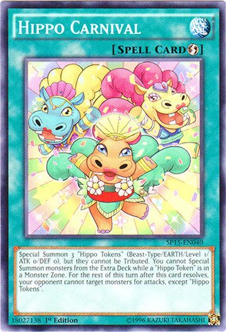 Amazon.com: YU-GI-OH! - Hippo Carnival (SP15-EN040) - Star Pack