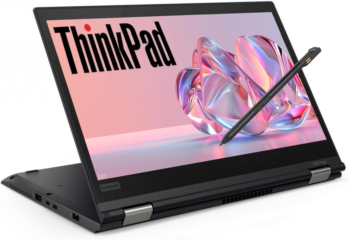 Lenovo ThinkPad X380 Yoga 2-in-1 Laptop, 13.3-Inch FHD Touchscreen, Core i5-8350, 16GB DDR4, 256GB SSD, Fingerprint Reader, Backlit Keyboard, Windows 11 Pro (Renewed)