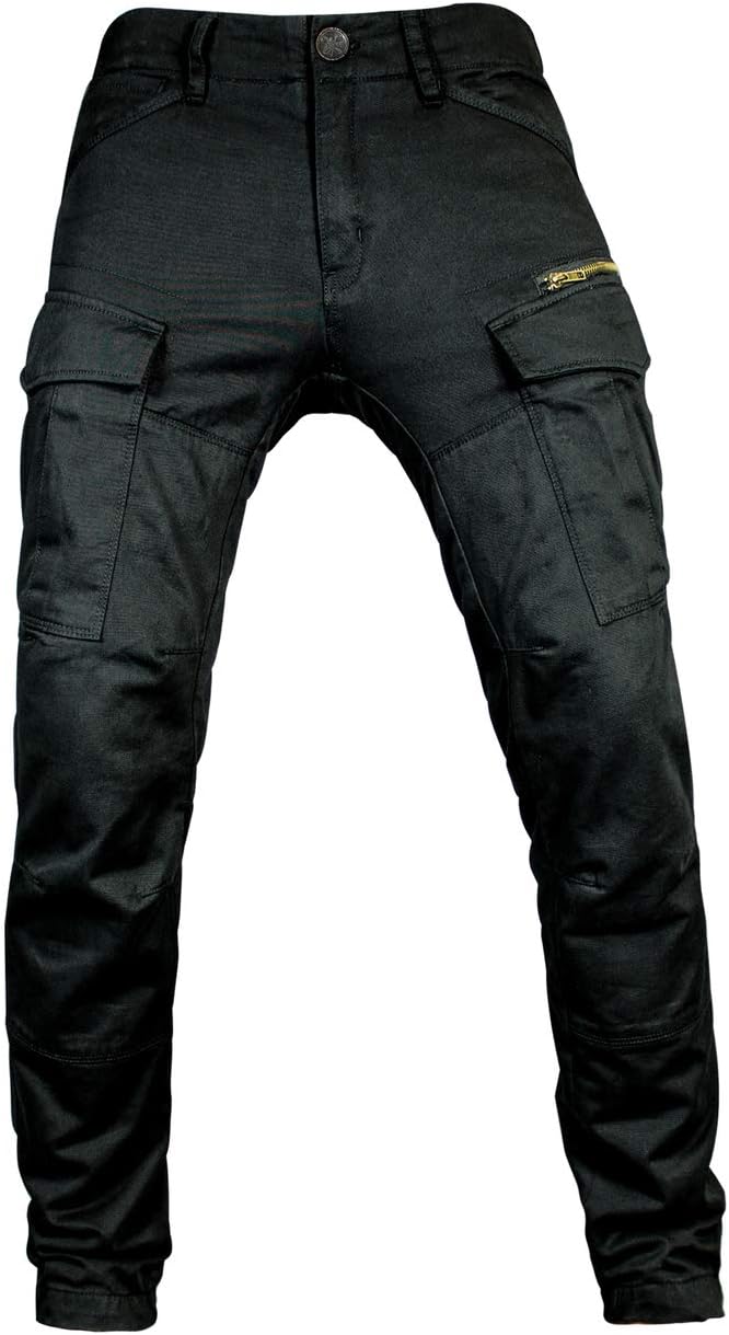 John Doe Men's Cargo Stroker Black-XTM Trouser (Pack of 1)