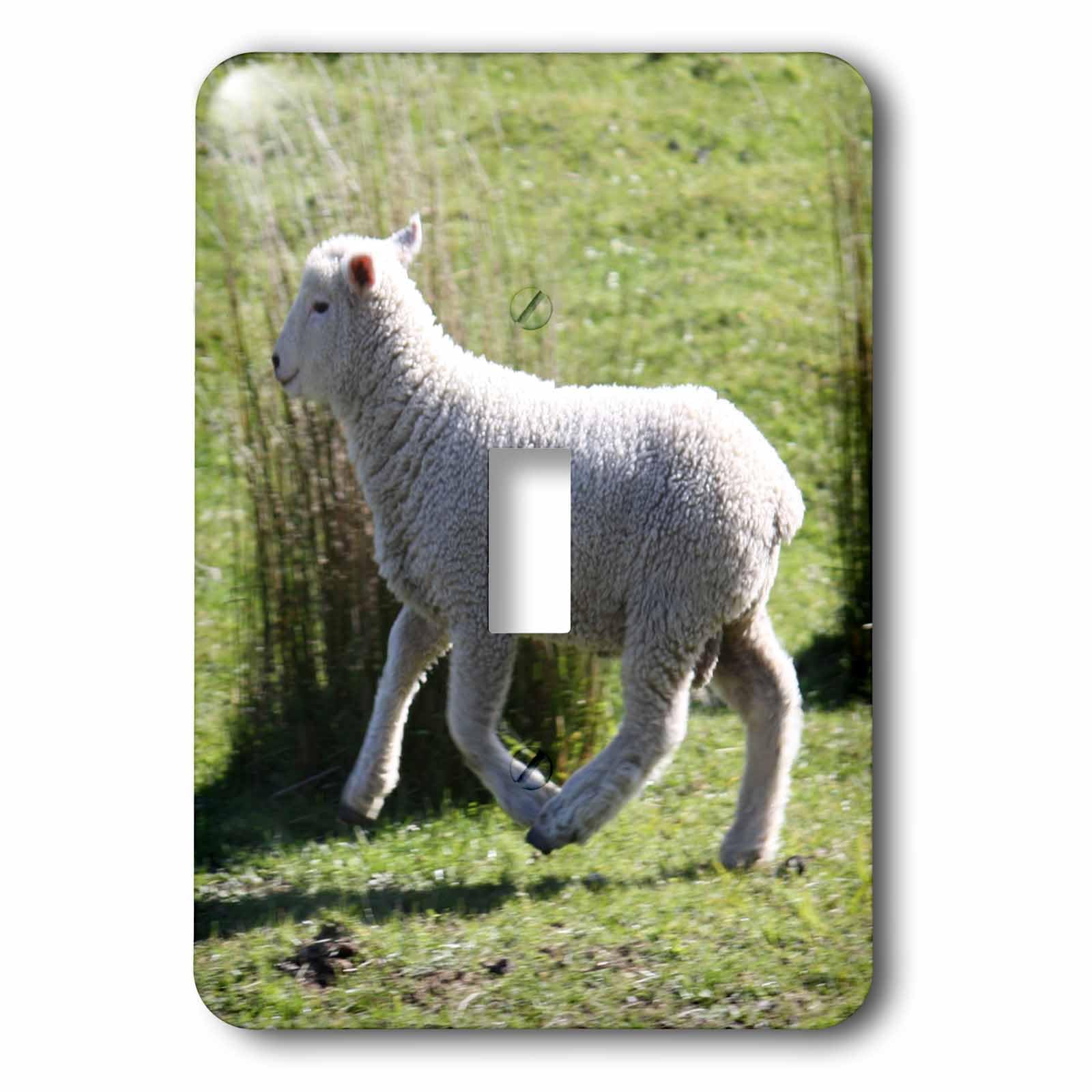 Interrupteur à bascule moutons Nouvelle-Zélande pour déco murale