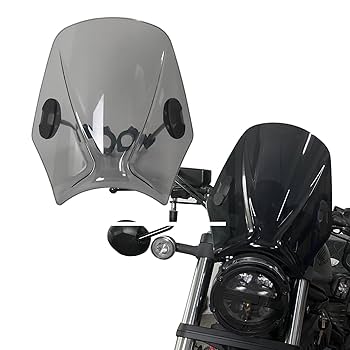 XSR700 フライスクリーン（スモーク）　未使用品　バイク XSR700 2022〜 スクリーン クラシックS3 ライトスモーク Dart