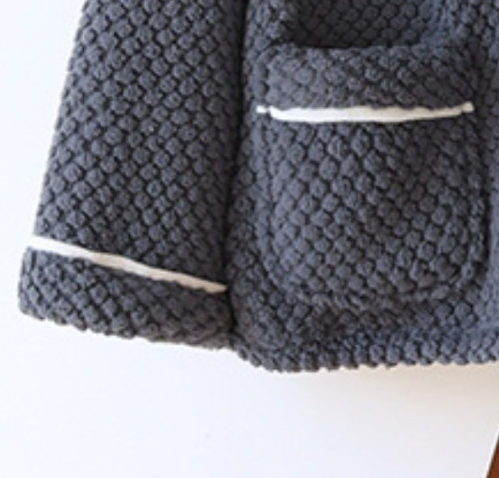 Parejas Pijamas De Franela Cálidos Pjs para Conjuntos De Mujeres, Solapa con Bolsillo Suave Dos Pijamas A Juego Conjunto De Ropa De Descanso Esponjosa Manga Larga Top Bottoms PJ Invierno