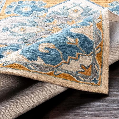 Image of Soft Pure Woolen Modern Collection Tufted Carpet for Living Room,Bedroom'Kitchen and Hall (7 X 10) Feet