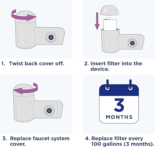 Miniatura 8 de PUR Repuesto para filtro MineralClear de agua de la llave