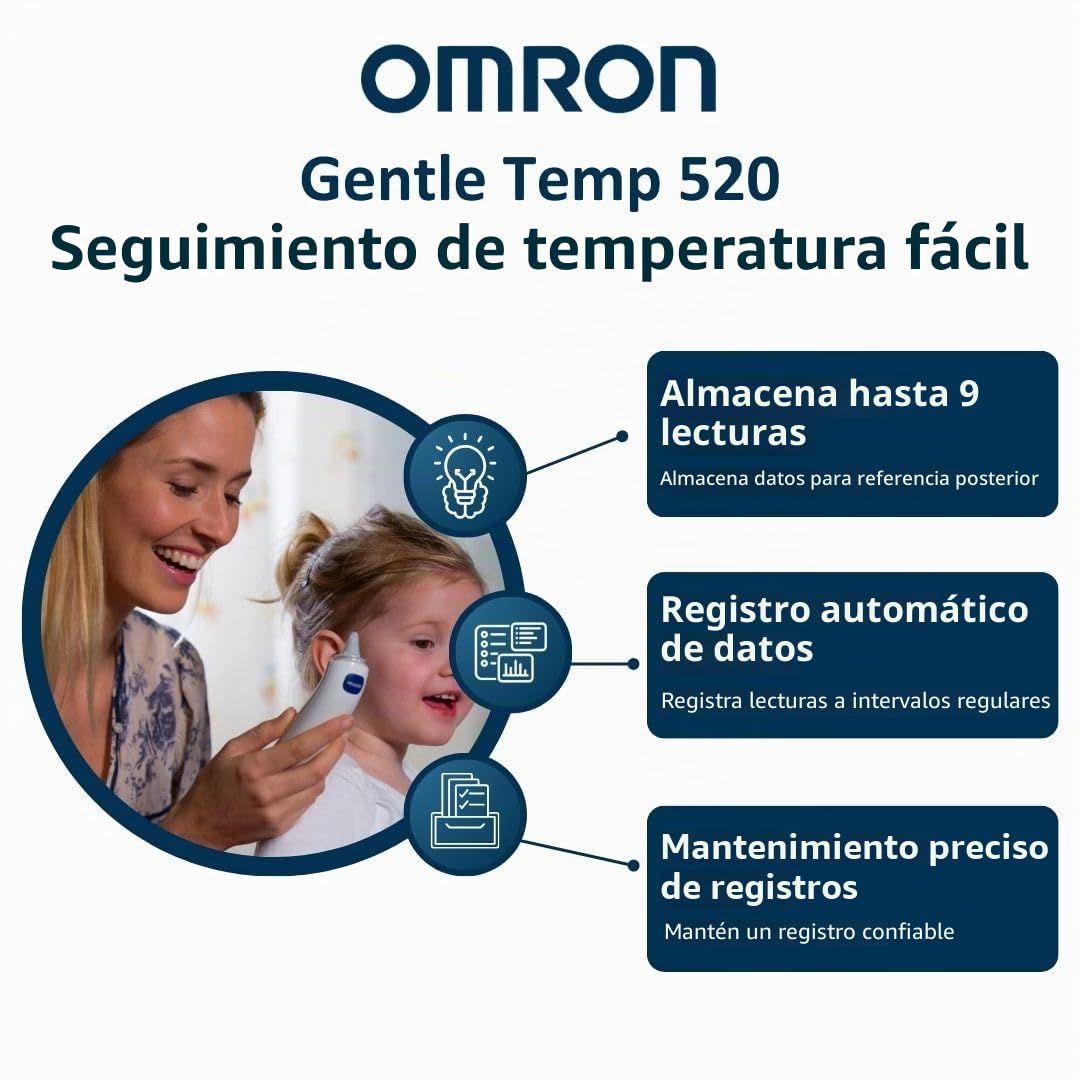 OMRON GentleTemp 520 Termómetro digital de oído