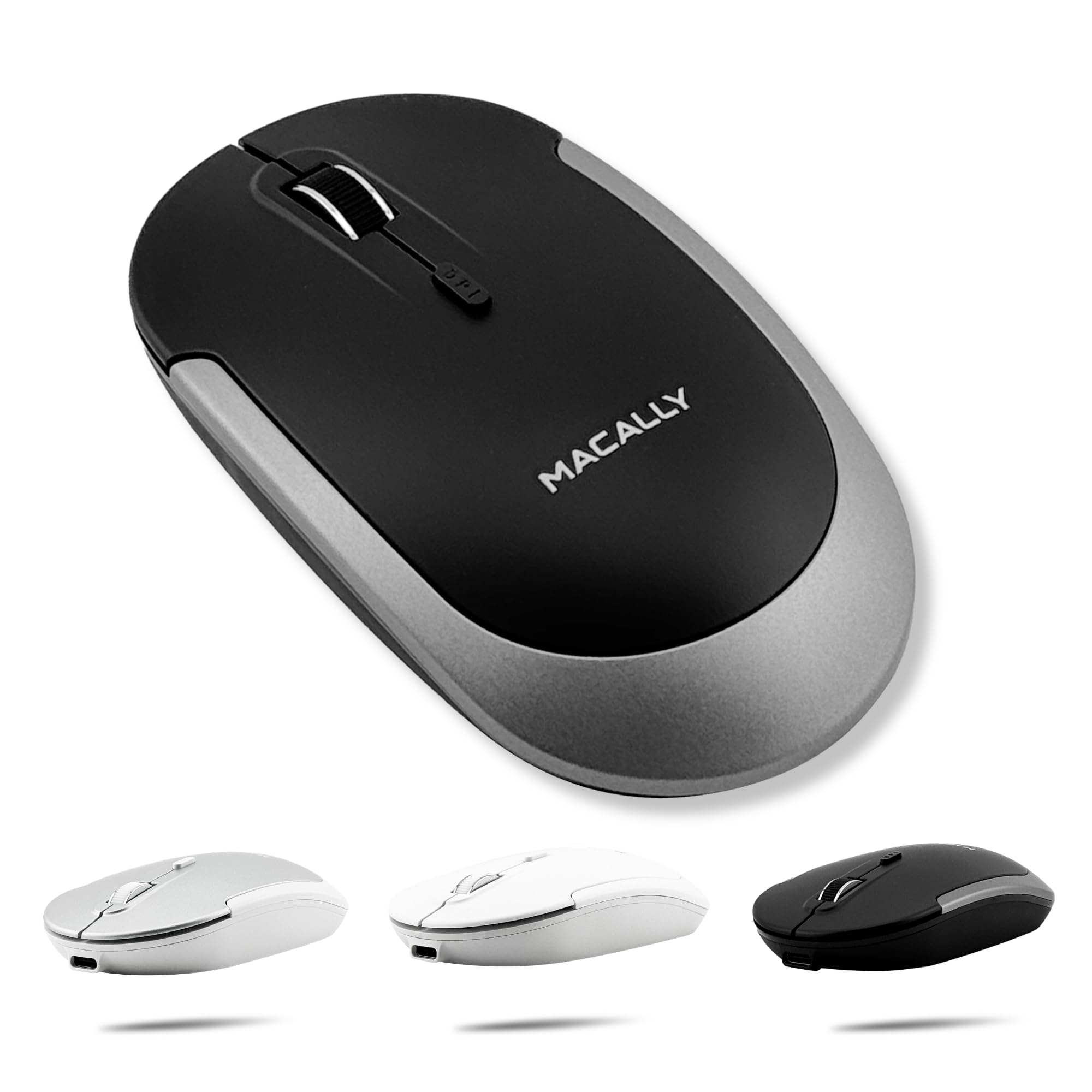 Amazon.com: Macally Wireless Bluetooth Mouse for Mac, MacBook Pro