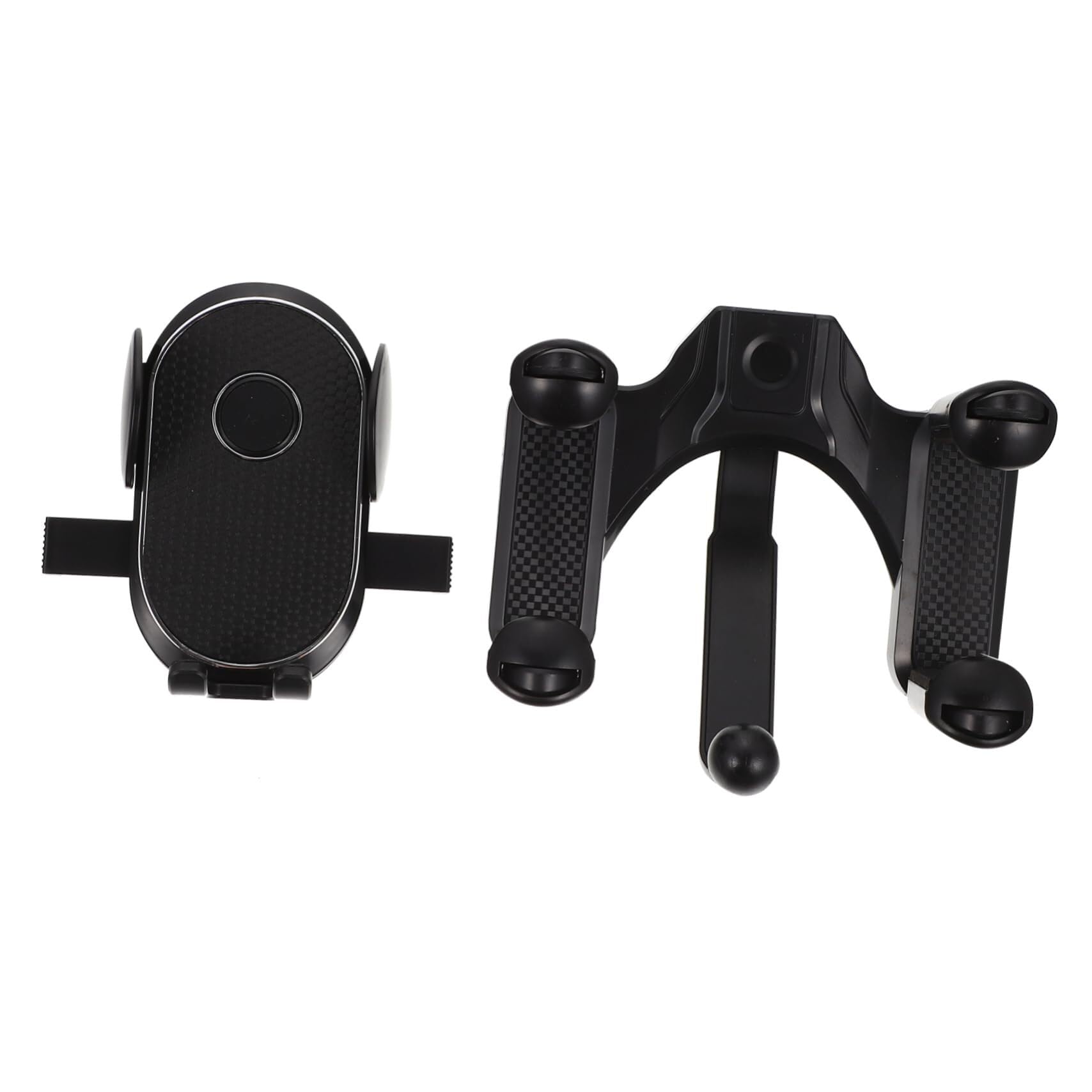 WANGYANN Magnetic Car Phone Holder for Rear View Mirror 360 Rotatable Vehicle Phone Mount Adjustable Bracket Universal Compatibility