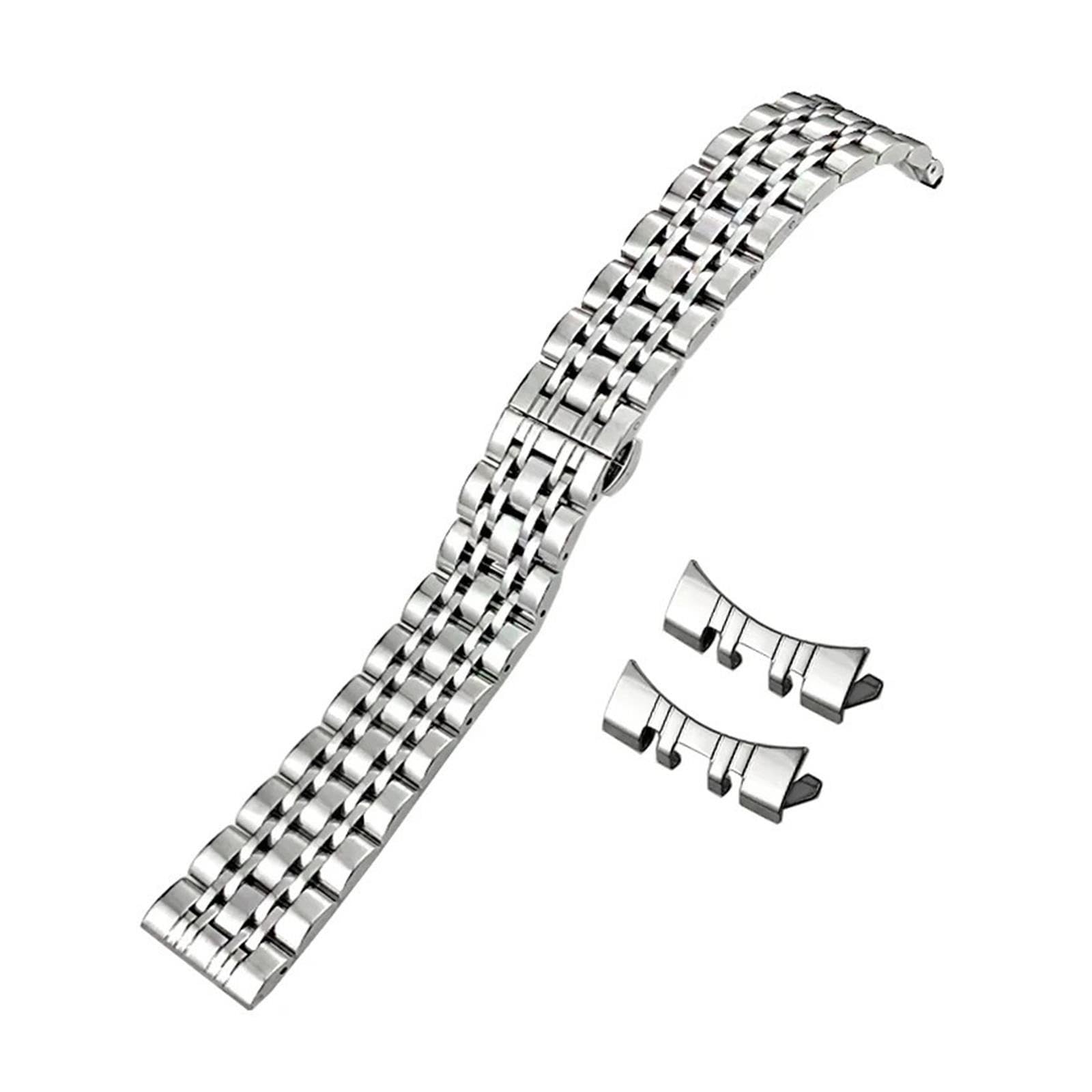 Cinturino curvo SS Seven Bead compatibile con Certina