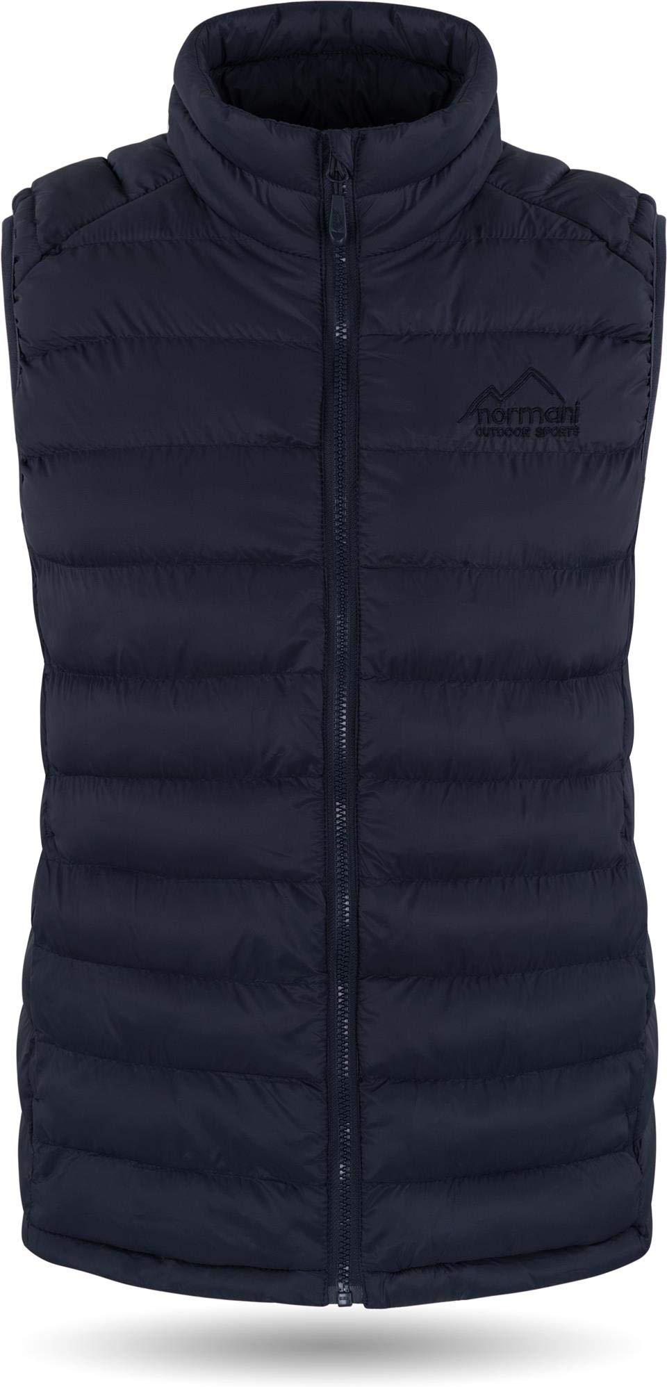 normani Wattierte Steppweste für Damen Winterweste Bodywarmer Sportweste mit Stehkragen und Seitentaschen - WINDDICHTE Outdoor-Weste Ärmellose Übergangsweste