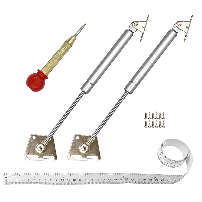 Buy 2 Pack Lid Support Hinge, Hydrolic Chest Hinges Hardware, Toy Box