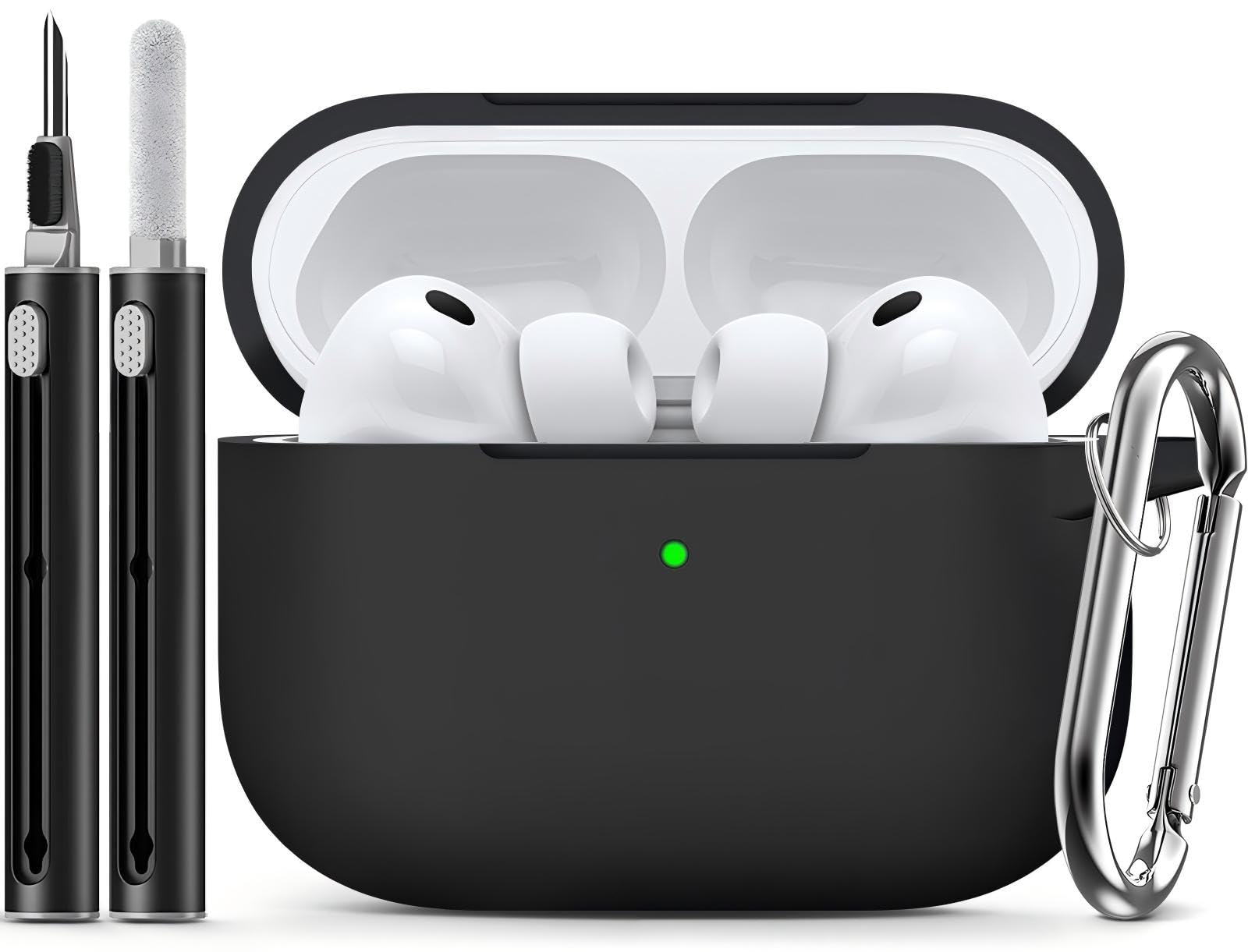 Amazon | Inesore for AirPods Pro3 ケース シリコン (2025) -ブラック