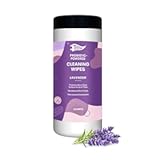 TEEM Probiotic Cleaning Wipes with Lavender Essential Oil, Microcleans Surfaces for up to 7 Days, Home Compostable & Biodegradable, All-Natural Multi Surface Wipes - 30 Count (Pack of 1)