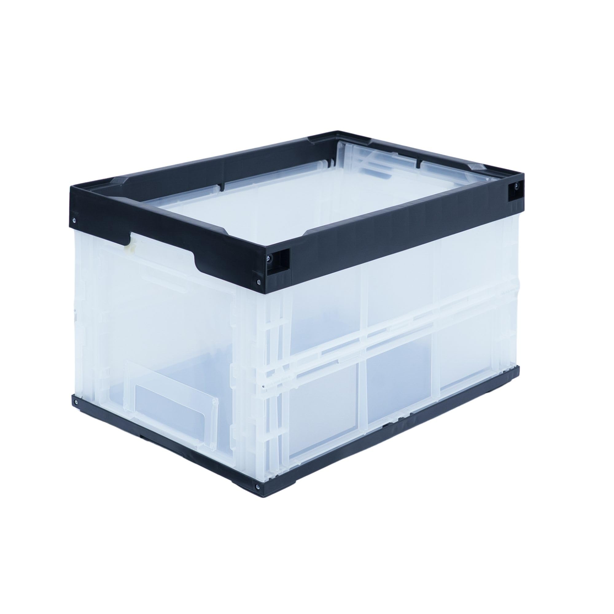 専用松本産業 折りたたみコンテナ 50L フタ付き 1面扉付き 窓付き4個セット Amazon.co.jp: 松本産業 折りたたみコンテナ 50L (ブラック