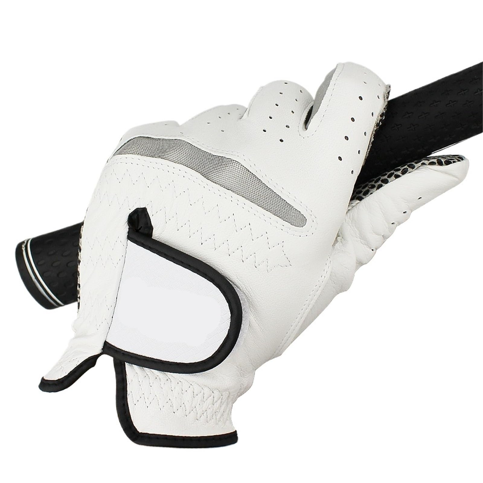 Genérico Compatible con 6 Guantes de Golf for Hombre, Piel de Oveja Pura, Suave y Transpirable, diseño Antideslizante
