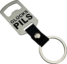 WIENS3D Bottle Opener Keyring as a Gift, Gift, Gift, Birthday, Dad, Mum, Uncle, Aunt, Colleague, Boyfriend, Girlfriend, Funny Festival (Glücks Pils)