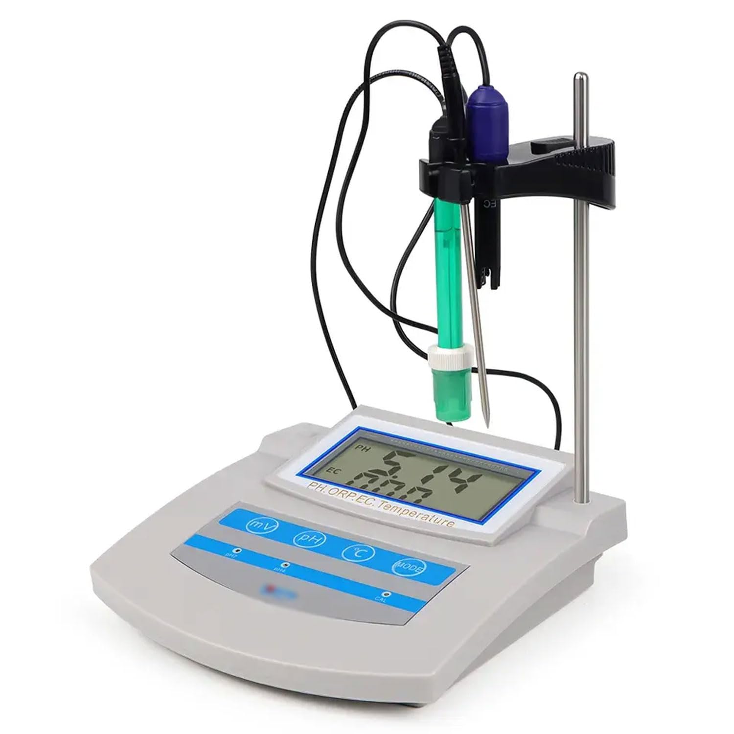 Misuratore di pH digitale, rilevatore di qualità dell'acqua ad alta precisione con compensazione della temperatura per acquari, laboratori, pesca e aziende agricole