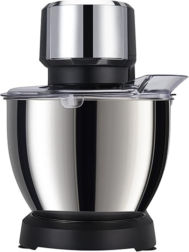 Miniatura 3 de AIFEEL - Mezclador de soporte, pantalla LCD de metal, mezclador eléctrico de alimentos de cocina con cuenco de acero inoxidable de 6.5 cuartos y