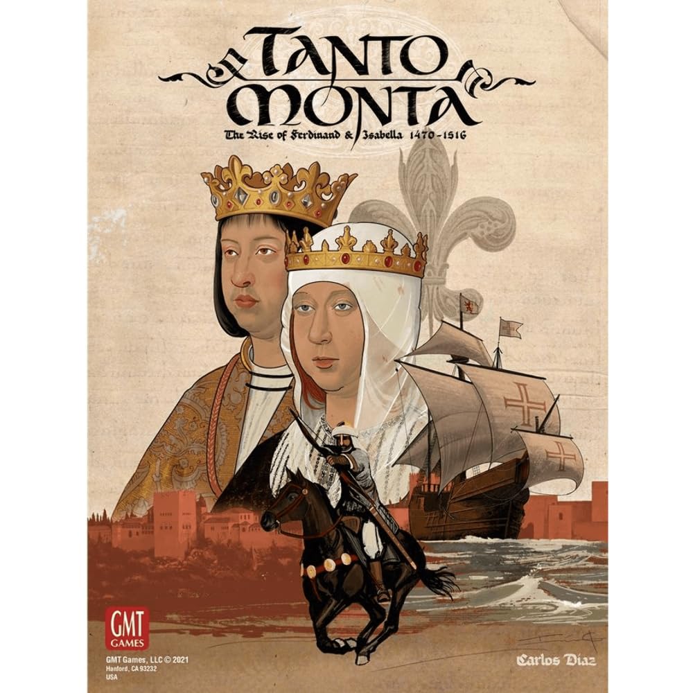 GMT Games: Tanto Monta - The Rise of Ferdinand and Isabella