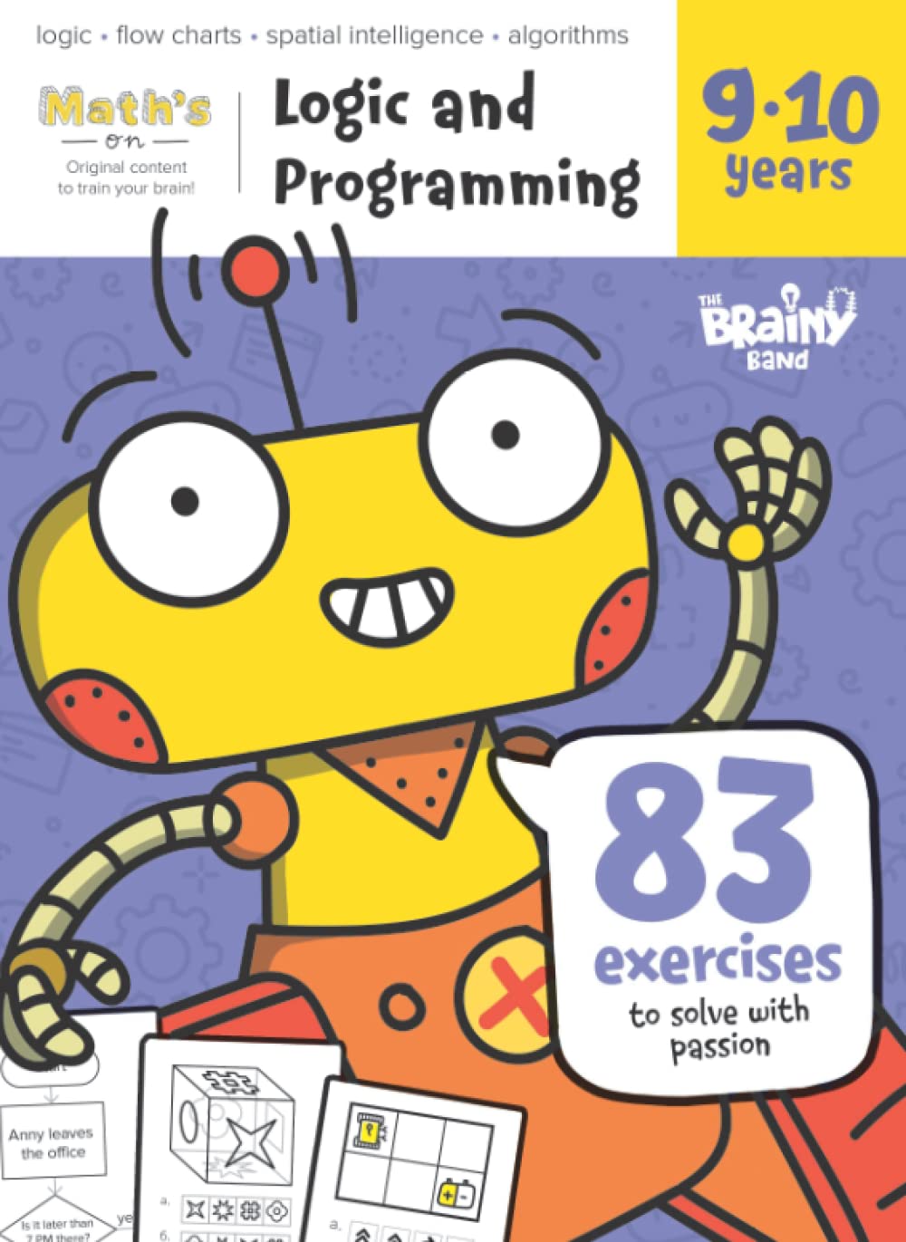 'Math's on' Logic and Programming 9-10 years. Preschool woorkbook (Math ...