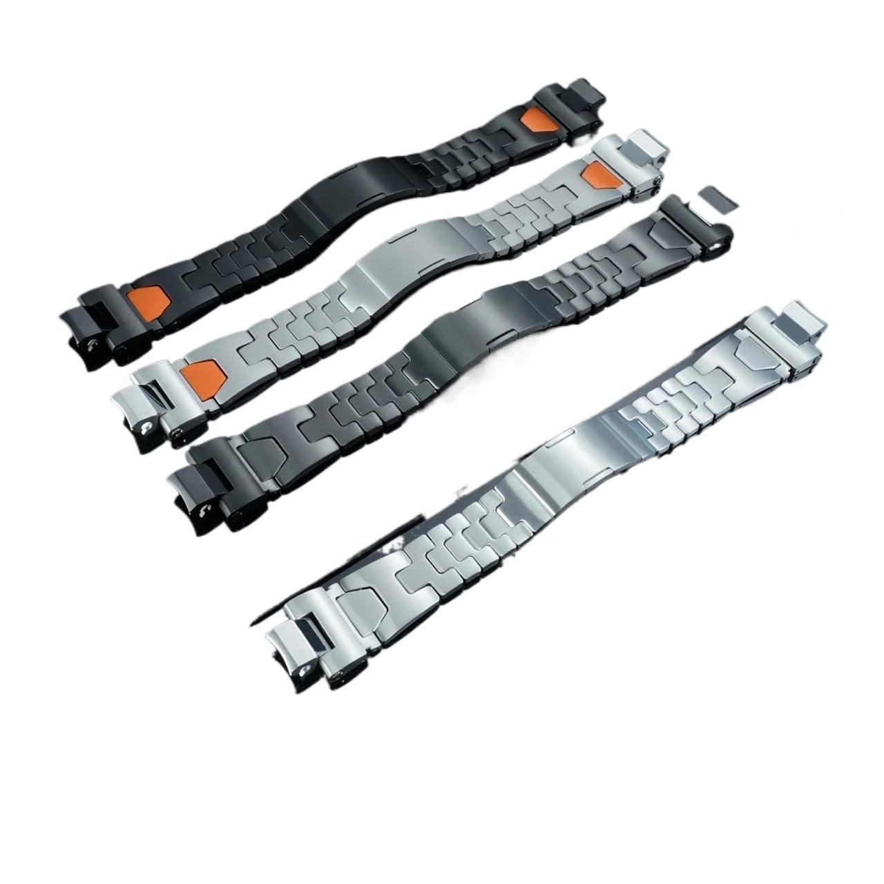 Compatibile con il cinturino for orologio Casio serie MTG-B3000 personalizzato in acciaio inossidabile massiccio a sgancio rapido for uomo