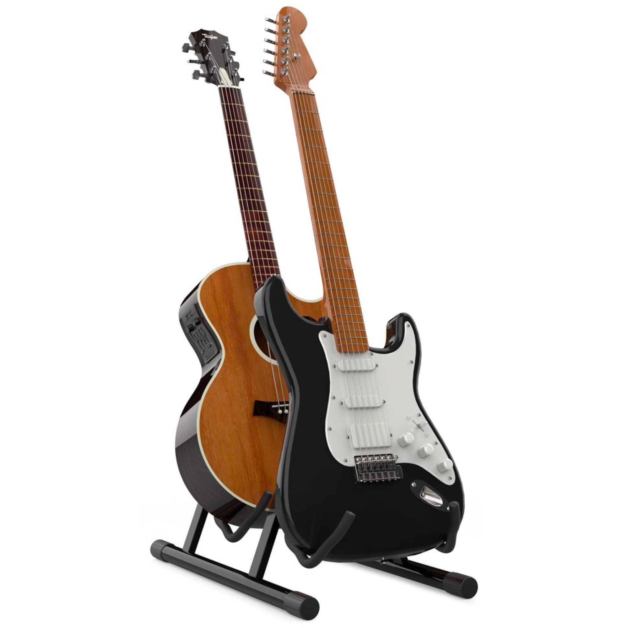 Audibax SGL-042 Soporte Suelo DOS Guitarras Eléctricas Acústicas o Bajos