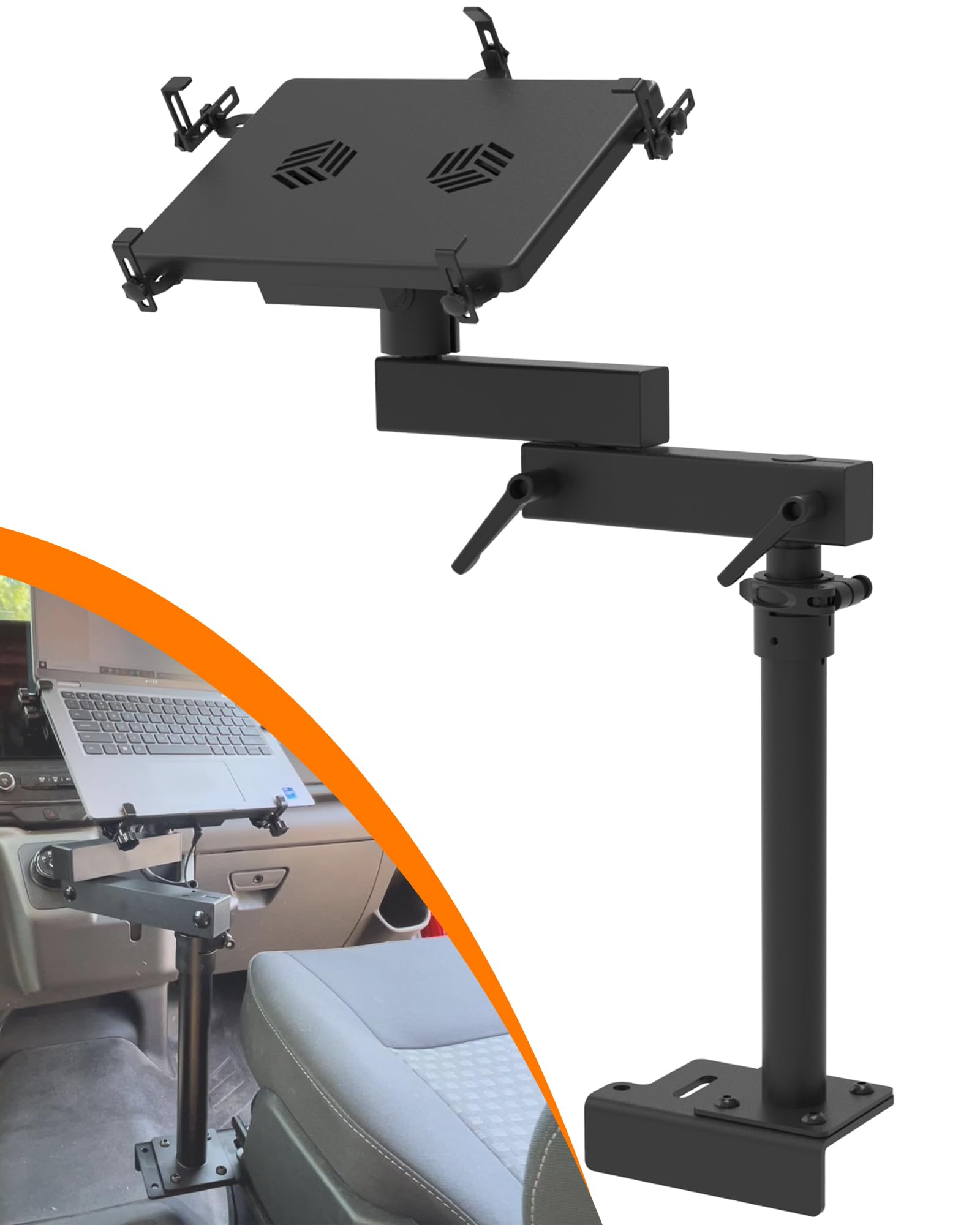 Amazon.com: MELIPRON Van Laptop Mount Fit for Ford Transit 2014-2023 ...
