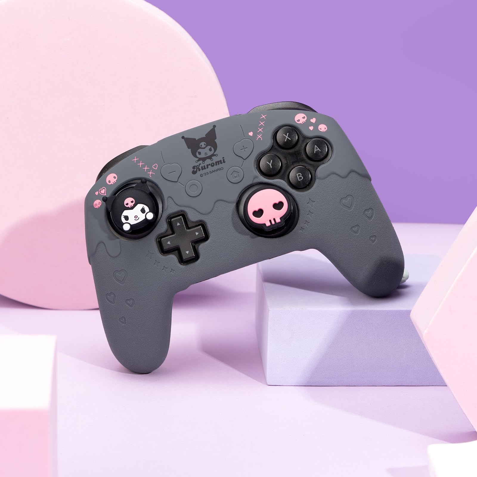 Amazon.com: Kuitmor Silicone Switch Pro Controller Cover Skin Set