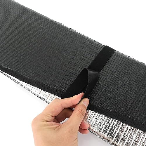 Miniatura 5 de D-Lumina Parasol para parabrisas delantero  Compatible con Toyota Tundra (Limited, SR5, Platinum, TRD Pro) 2022 2023 2024 2025  Protector térmico