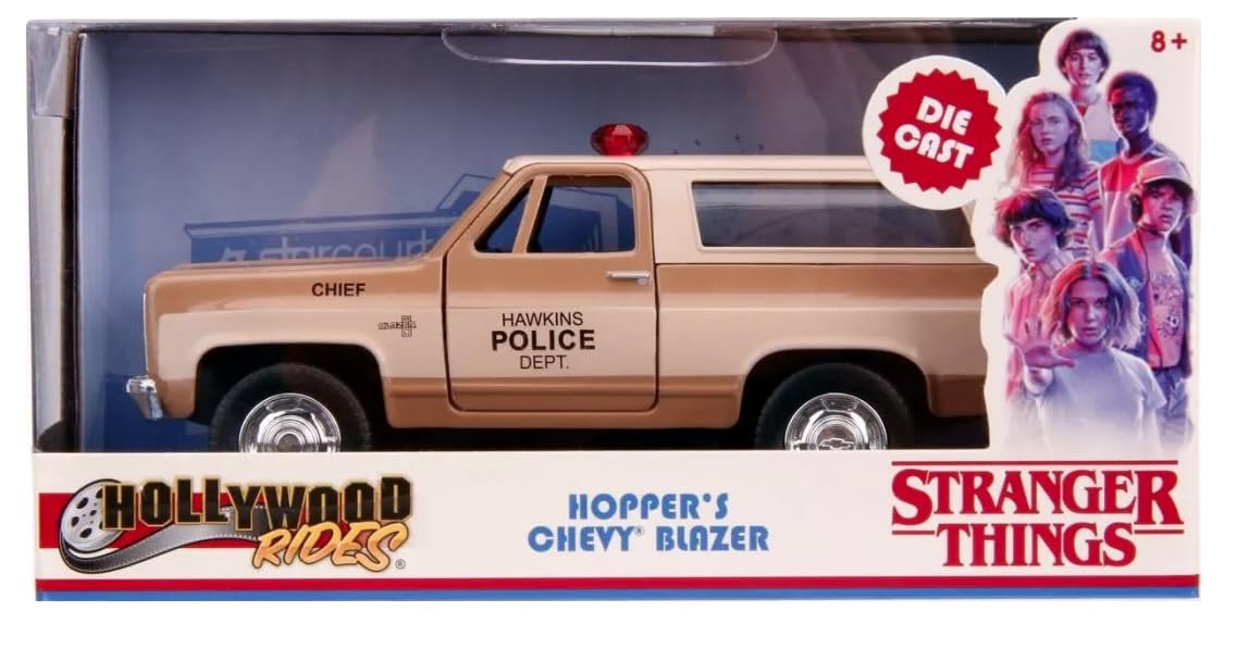 Jada - Stranger Things Hopper's Chevy Blazer Die-Cast 1:32 /Toys