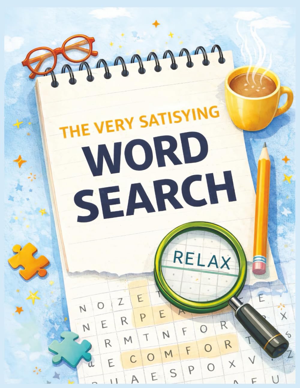 The Very Satisfying Word Search: The calm puzzle book for people who like calm puzzles