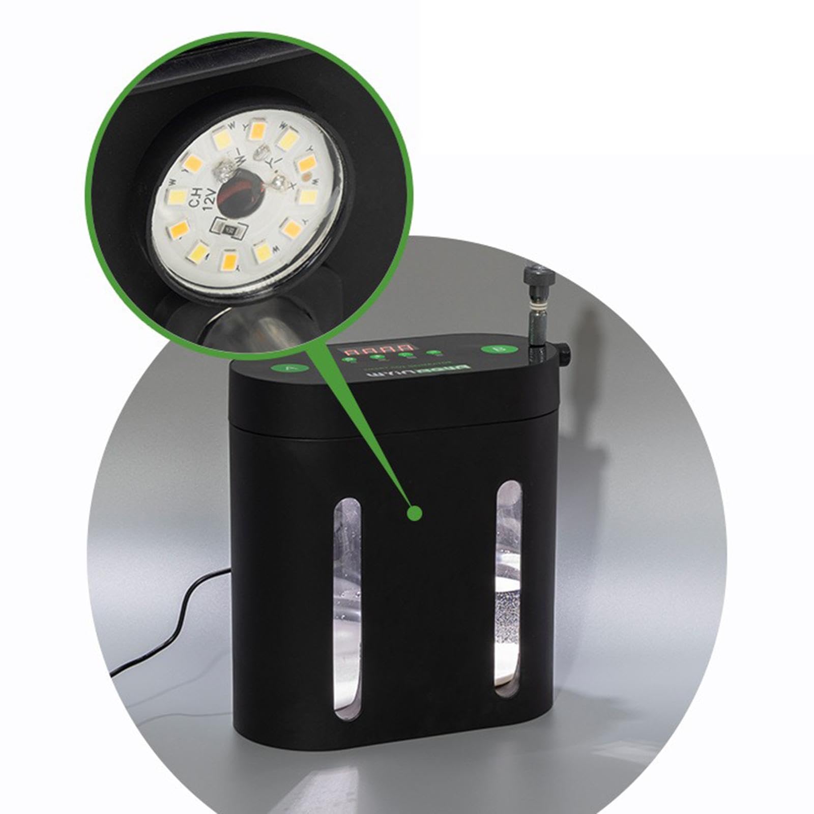 Generador de CO2 Compacto para Plantas de Acuario, Kit de de CO2