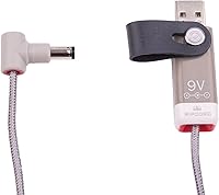 Vista 3 de myVolts Ripcord - Cable de alimentación USB a 9 V CC compatible con Roland SP-404 Sampler