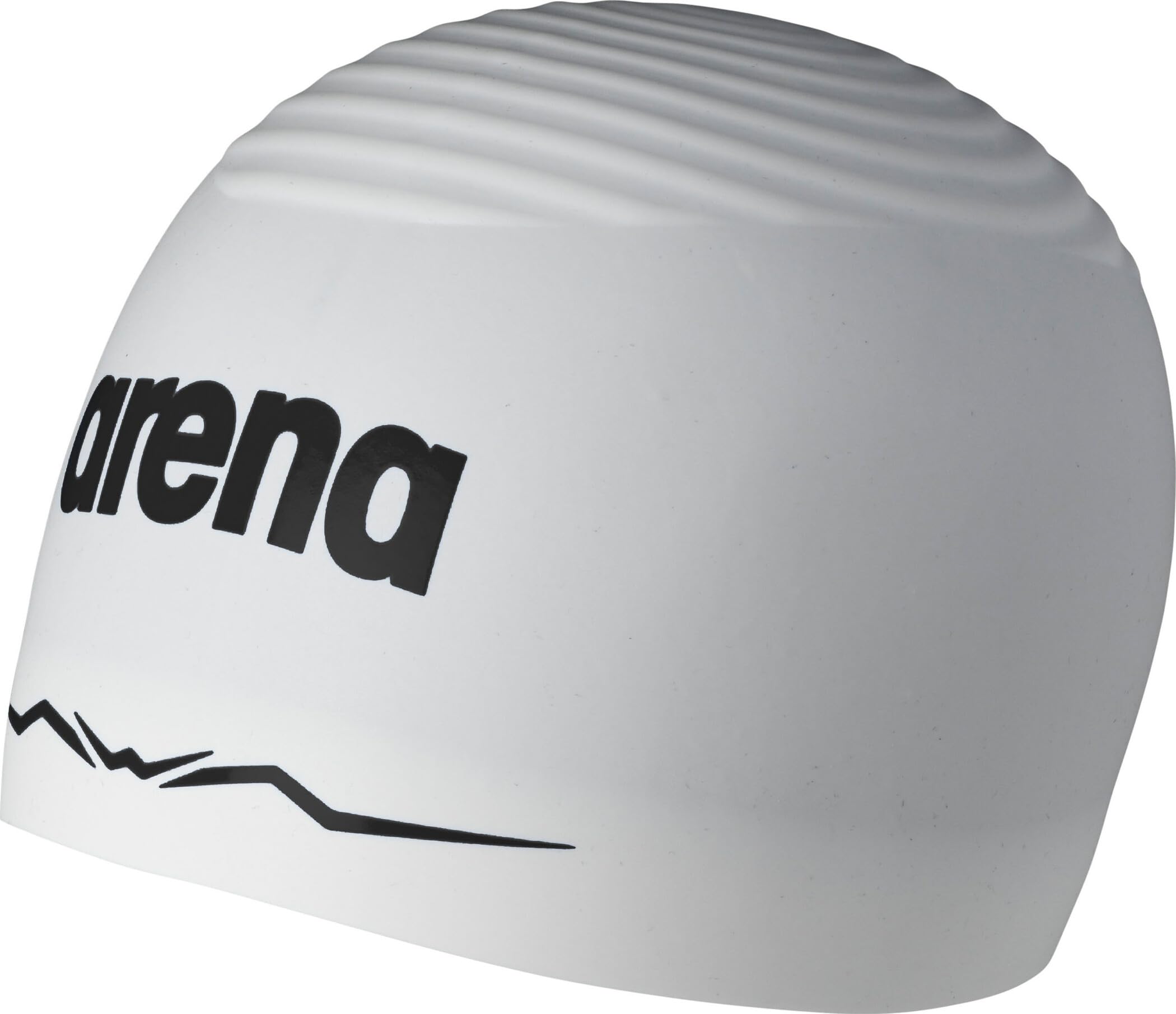 ARENA Men's Aquaforce Swimming Caps L White-black