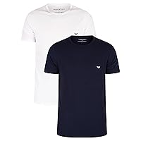Emporio Armani Uomo 2-Pack Crew T-Shirt Essential Core Logoband Maglietta