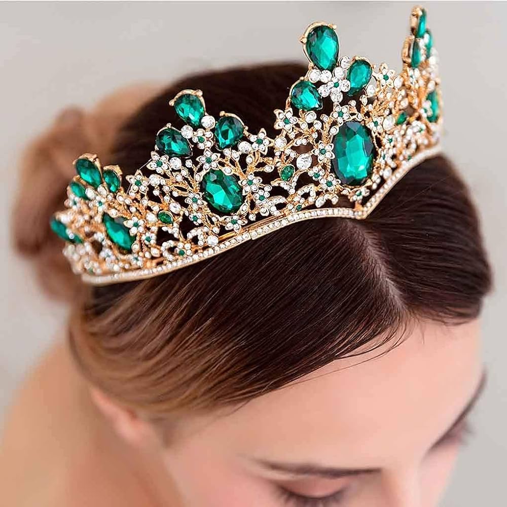 Accessories | Red Ruby Tiara Crown Princess Queen Headdress Bridgerton Gift Bridal Real Metal 64fb8dc54f80f90031dee507