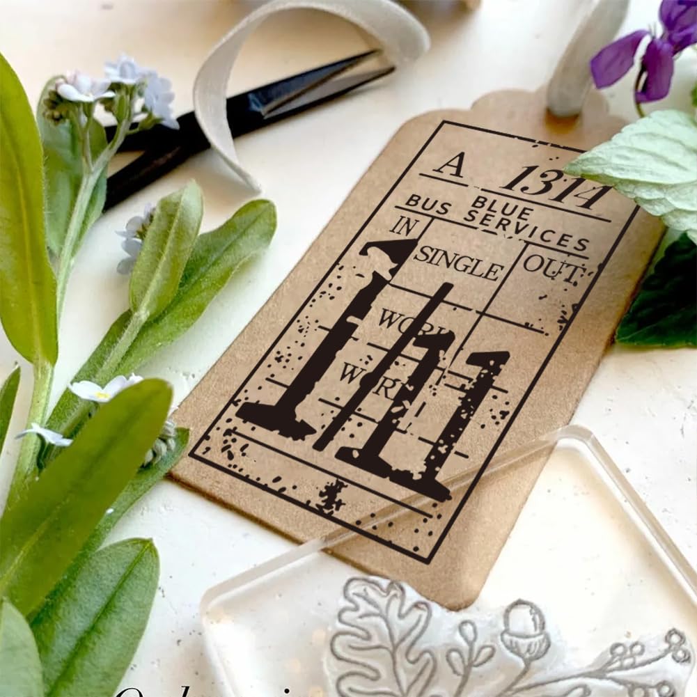 ORIGACH Tampons Transparents Vintage élégants Pour La Fabrication De Cartes Rétro Habillées Femmes Tampons En Silicone Transparent Pour Bricolage, Scrapbooking, Journal, Album Photo, Fournitures