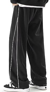 パンツ 6pocket wide baggy coated sweat pants Amazon.com: DAZZLZZAD Men's Baggy Sweatpants Y2k Hip Hop Track