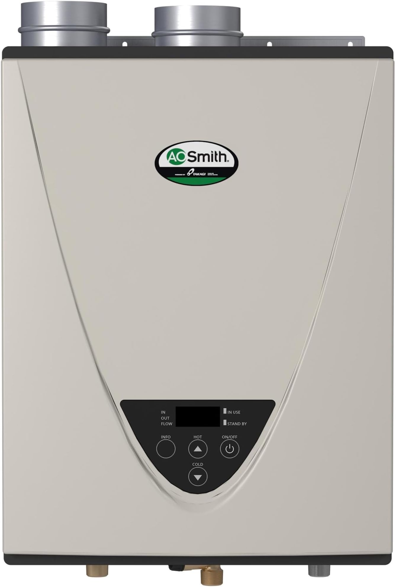 8 GPM 180,000 BTU 120 Volt Residential Indoor Natural Gas Tankless Water Heater with Ultra-Low NOx