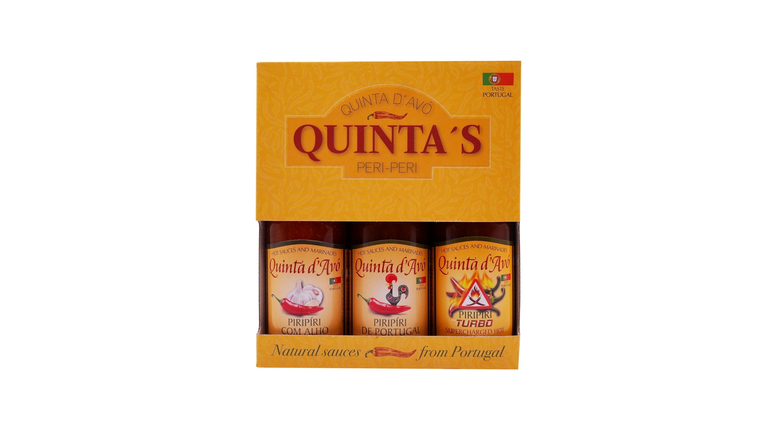 Pack 3x95ml Piri Piri Alho Portugal