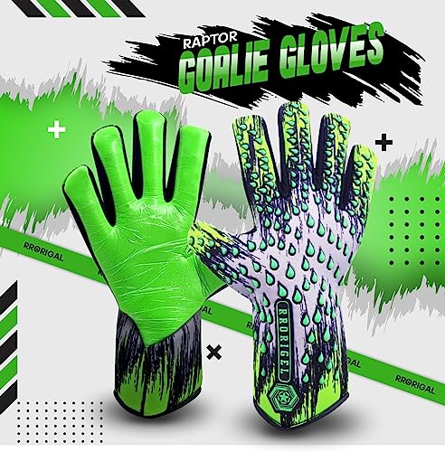 RAXAN Football Gloves Goalkeeper Gloves Adult Goalie Gloves - Image 3