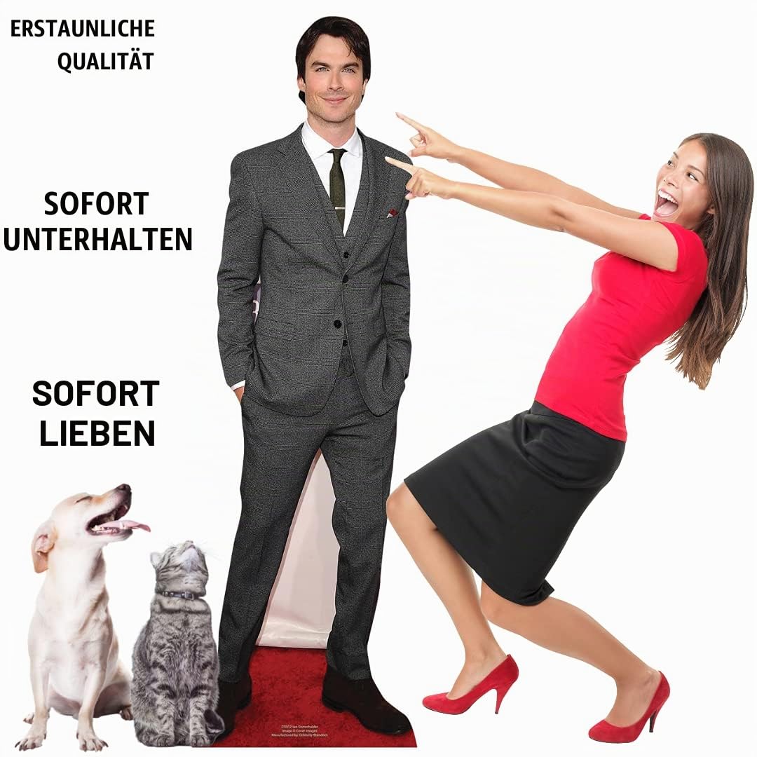 Star Cutouts Pappaufsteller von Ian Somerhalder
