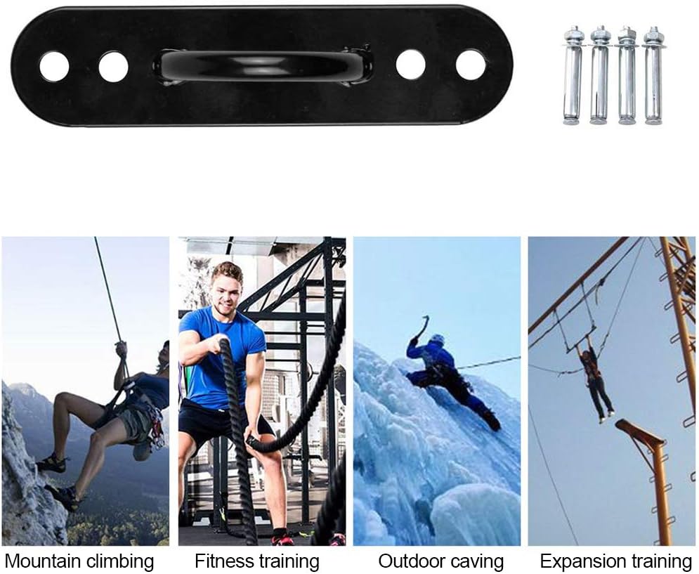 ConBlomi Wall Ceiling Mount Anchor Bracket, Battle Rope Anchors