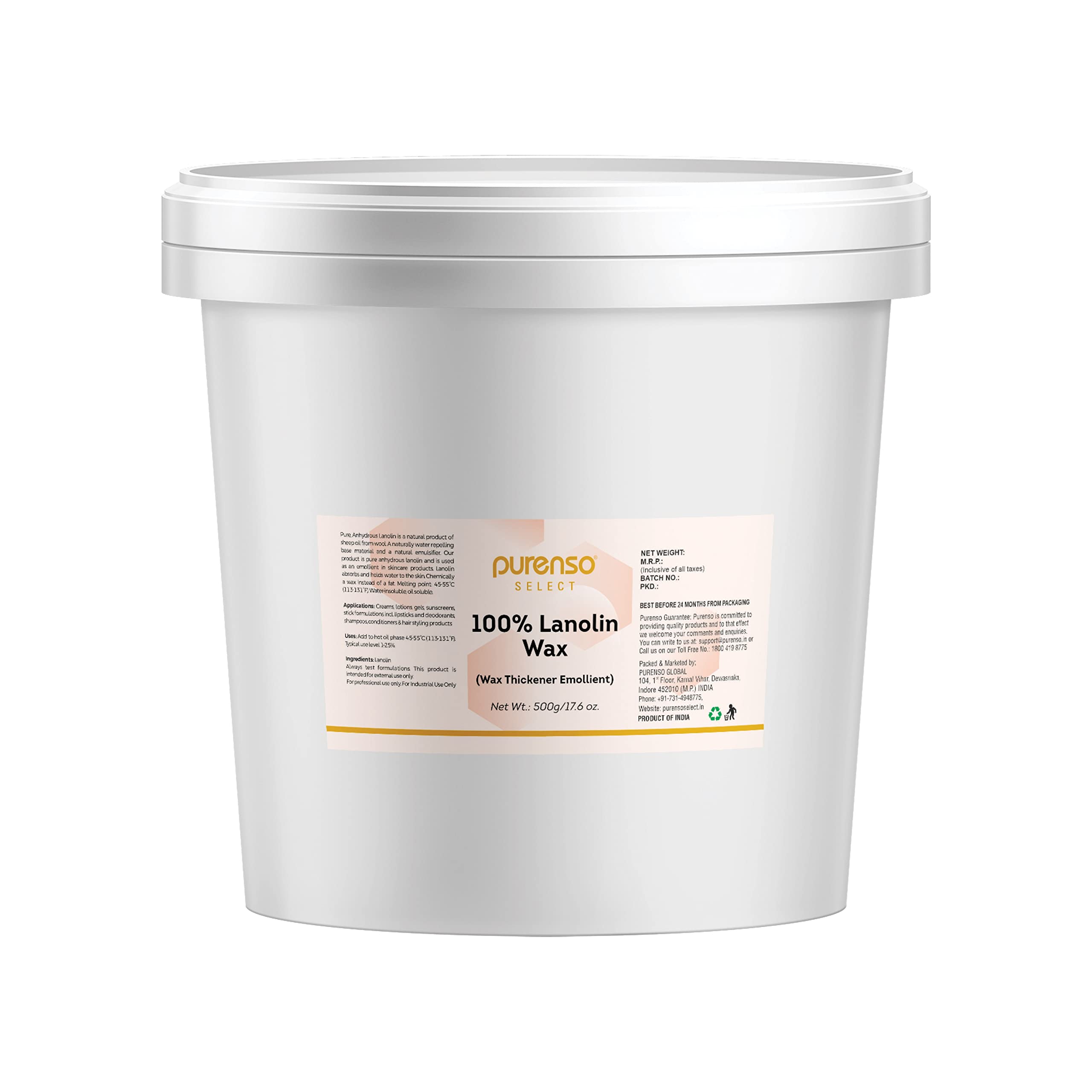 Purenso Select - Lanolin Wax, 500g-picture-33