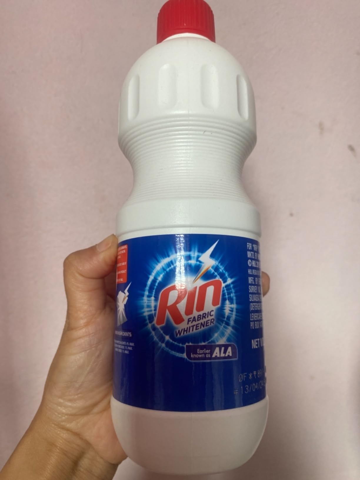 Rin Ala Fabric Whitener 500 ml Amazon.in Health & Personal Care