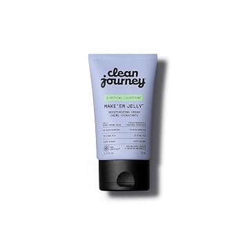 cleanjourney Blemish Face Moisturizer, Niacinamide & Zinc PCA, Revitalizes & Smoothes the Skin, Lightweight Gel Face Cream, EWG Verified, Fragrance-Free, Dermatologically Tested, 1.7 Fl Oz