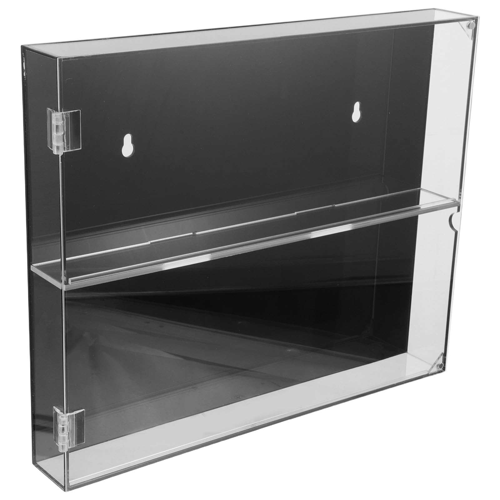 YARNOW Vitrina expositora de Tarjetas con protección UV, para Montaje en Pared, de acrílico Transparente, para Tarjetas coleccionables de fútbol, ​​béisbol, Baloncesto, Hockey y cómics.