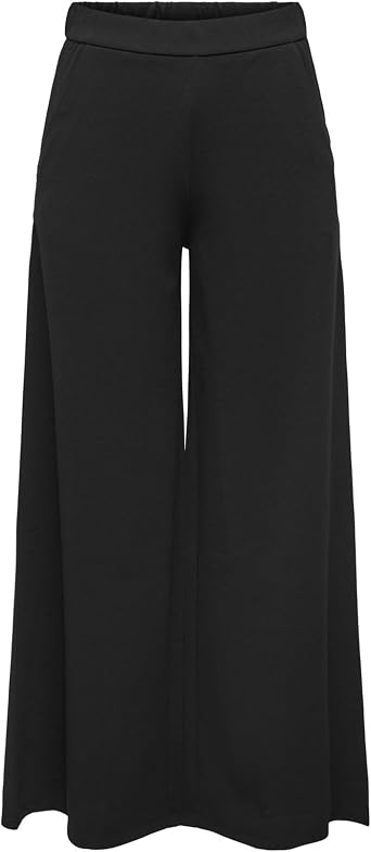 Only&JDY Jacqueline DE Yong Jdytanja Wide Flowy Pant JRS Fabric Trousers