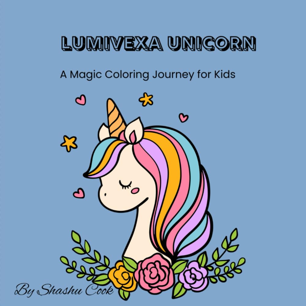 Lumivexa Unicorn: A Magic coloring journey for Kids