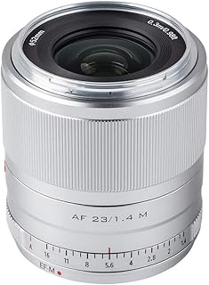 Viltrox 23mm F1.4 STM Autofocus Large Aperture APS-C Lens Compatible with Canon EOS-M Mount M10 M100 M3 M5 M50 M6 M60 II