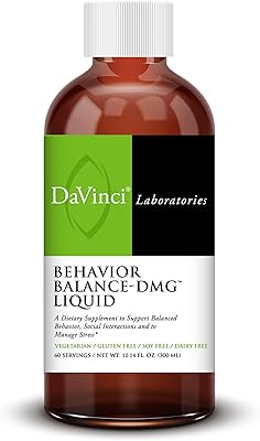 DAVINCI Labs - Behavior Balance - DMG Liquid - A Dietary Supplement to Support Balanced Behavior and Manage Stress - 10.14 Fl Oz 60 Servings